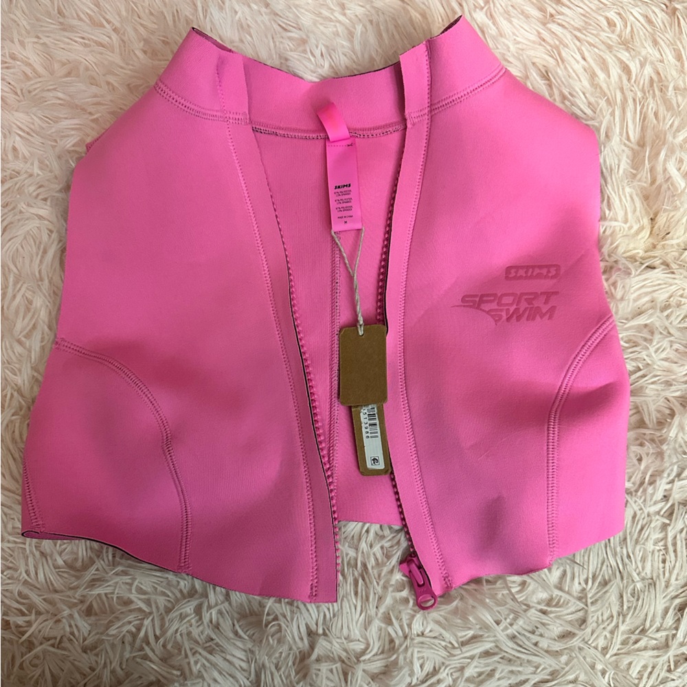 SKIMS Pink Women's Swim Top